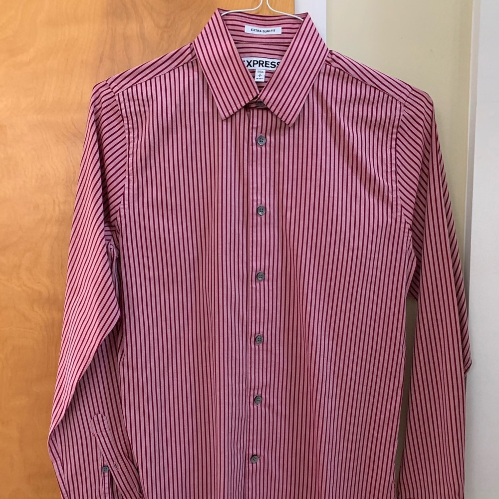Express extra slim fit dress shirt